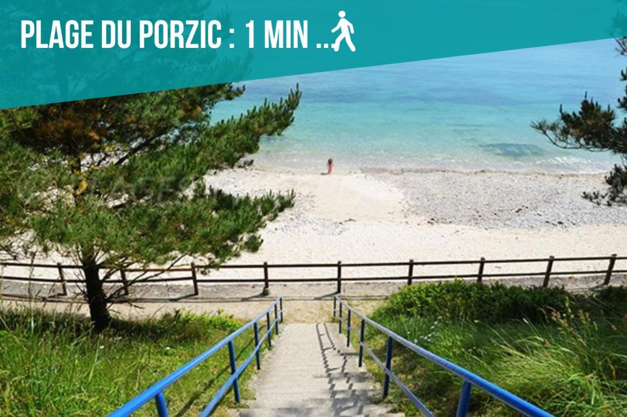 Villa Le Penty De Lesquiffinec Crozon Exterior foto